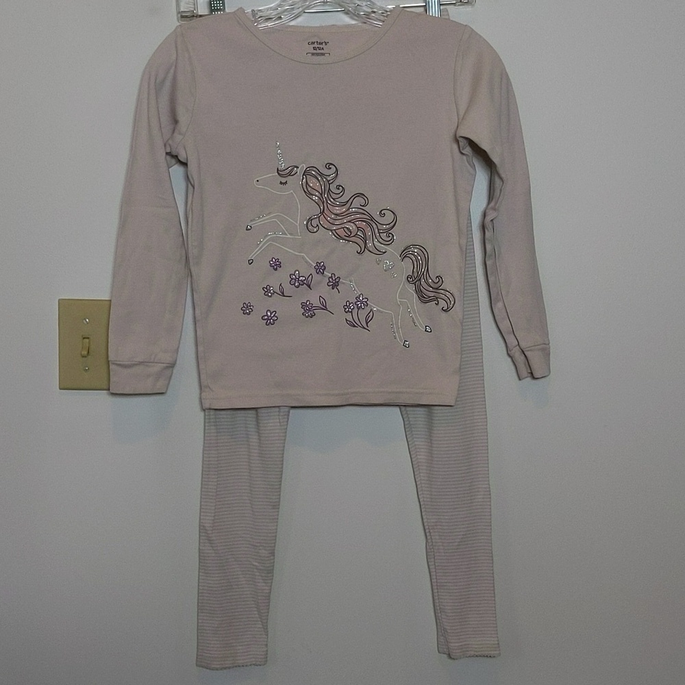 Carter's Unicorn Matching Pajama Set